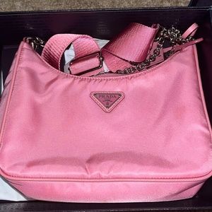 Pink Prada Handbag